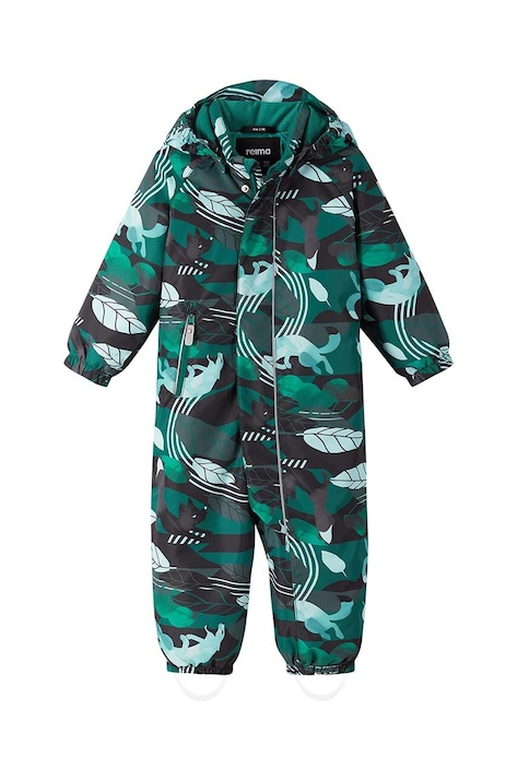 Detský zimný overal Reima Puhuri zelená farba, 5100116B