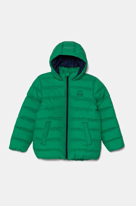 United Colors of Benetton giacca per bambini colore verde 2WU0CN016