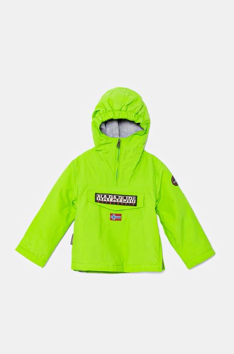 Napapijri giacca per bambini RAINFOREST WI 2 colore verde NP0A4HHKG1U1