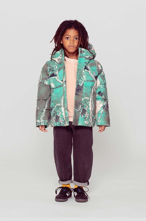 Gosoaky geaca copii DRAGON EYE culoarea verde, 242.9.1.537