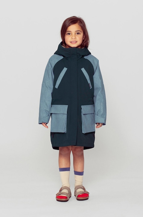 Dječja jakna Gosoaky FAST CAMEL boja: tamno plava, 242.9.1.568
