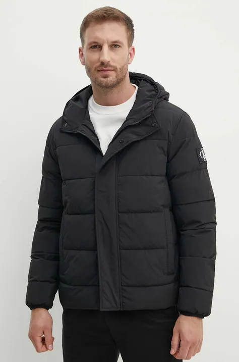 Куртка Calvin Klein Jeans мужская цвет чёрный зимняя J30J325594