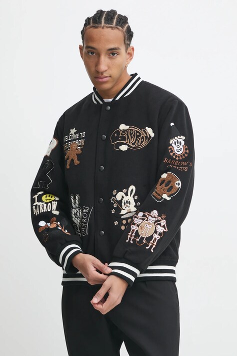 Яке бомбър Barrow в черно преходен модел F4BWUAJK031