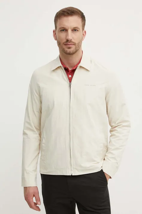 Куртка Pepe Jeans TRURO чоловіча колір бежевий перехідна PM402985
