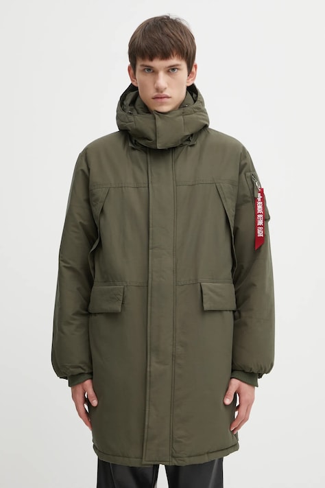 Bunda Alpha Industries béžová farba, zimná, 148124