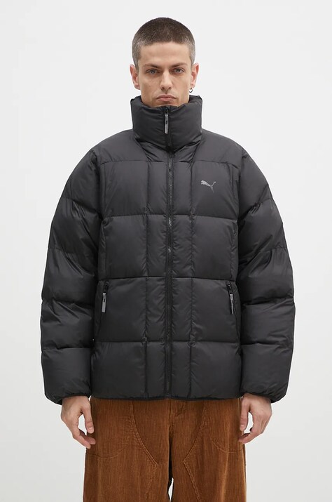 Jakna Puma Puffer Jacket za muškarce, boja: crna, za zimu, 626506
