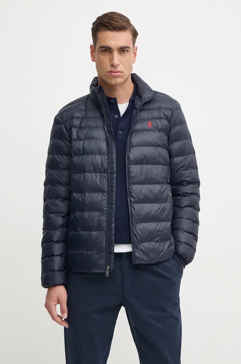 Polo Ralph Lauren geaca barbati, culoarea albastru marin, de tranzitie, 710940238