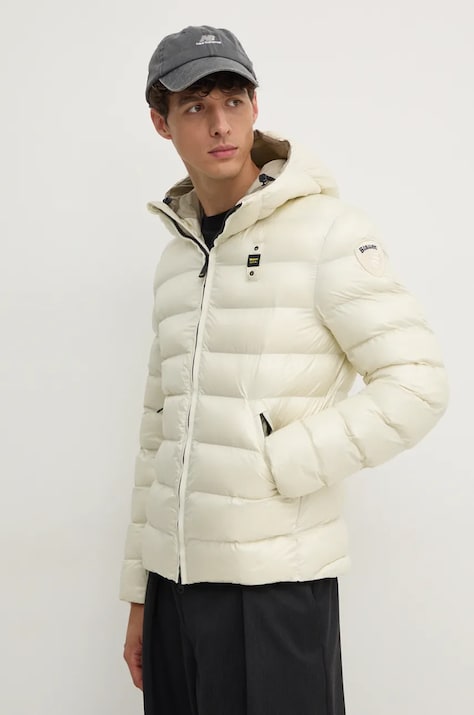 Blauer giacca uomo colore beige 24WBLUC02055