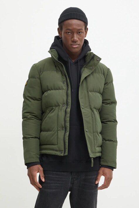 Superdry giacca uomo colore verde  M5011931A-43E