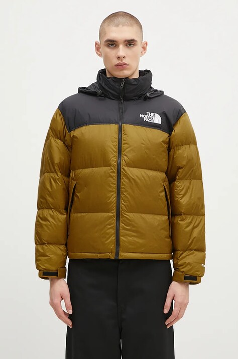 Páperová bunda The North Face TNF x 30th Years HMLYN pánska, zelená farba, zimná, NF0A3C8D5HO1