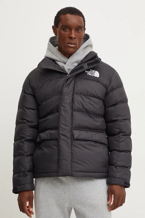 The North Face geaca Limbara barbati, culoarea negru, de iarna, NF0A89EGJK31