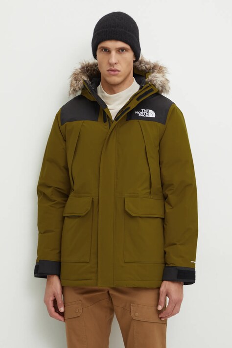 The North Face geaca de puf McMurdo culoarea verde, de iarna, NF0A5GJF5HO1