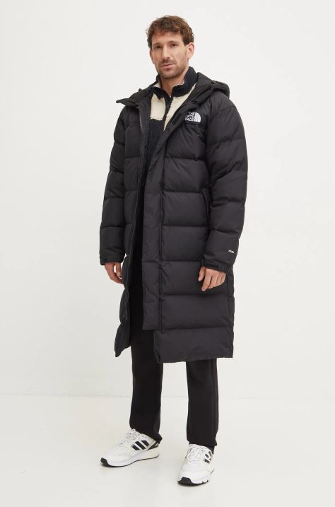 Пухено яке The North Face Nuptse в черно зимен модел NF0A832J4H01