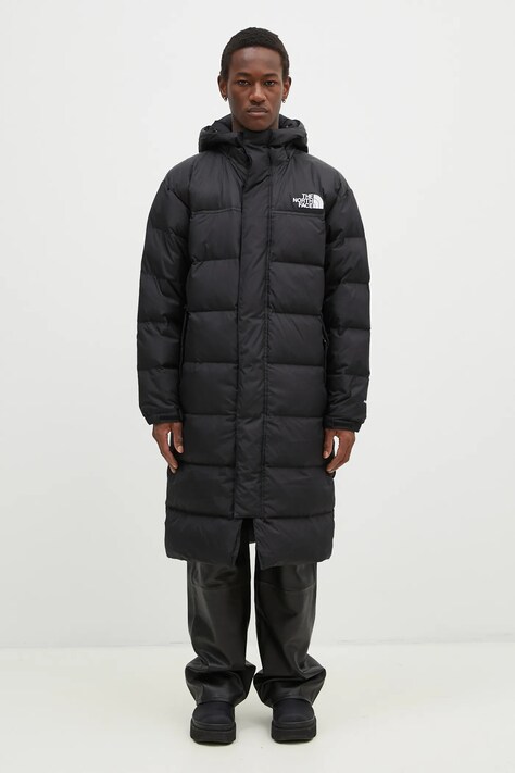 The North Face kurtka puchowa Nuptse męska kolor czarny zimowa NF0A832J4H01