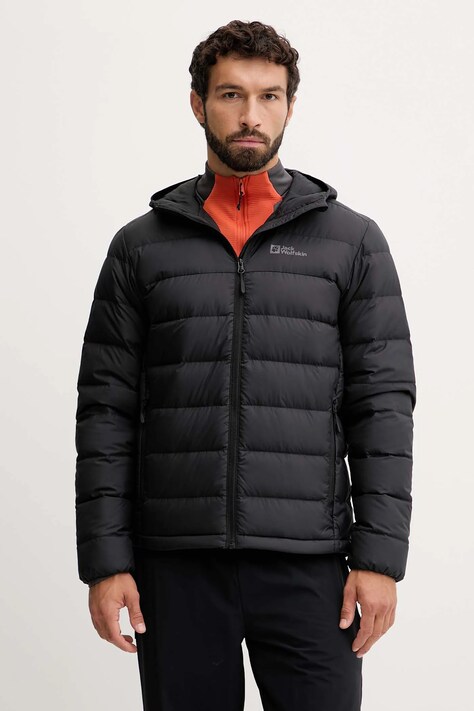 Jack Wolfskin kurtka sportowa puchowa Ather Down kolor czarny 1207671