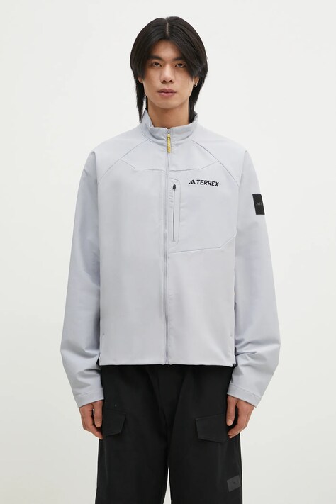 Куртка adidas National Geographic Softshell Jacket чоловіча перехідна IX7919