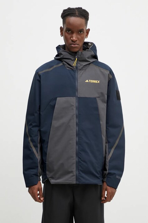 Двостороння пухова куртка adidas National Geographic Coldrdy Jacket чоловіча зимова oversize IX7953