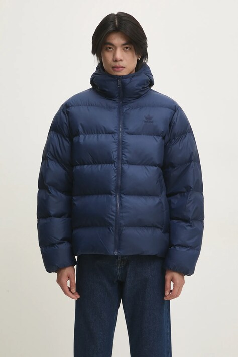 adidas Originals giacca Commercial Puff uomo colore blu navy  IY3397