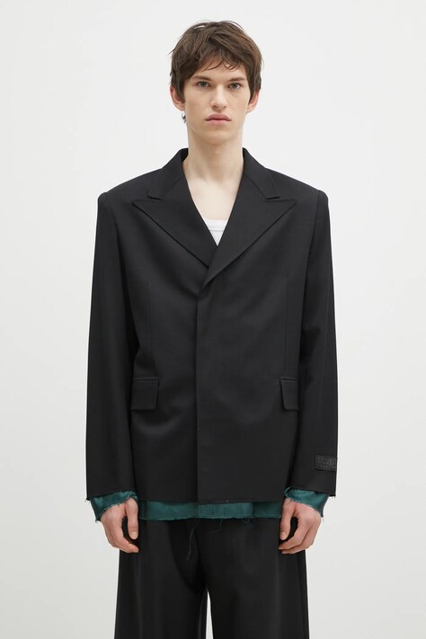 MM6 Maison Margiela wool blend blazer black color SH2BN0007.S47848