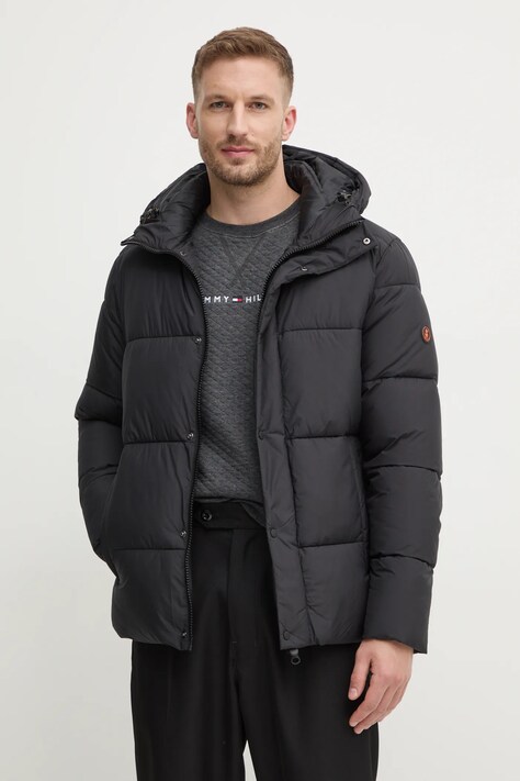 Куртка Save The Duck BENNET мужская цвет чёрный зимняя D31930M.RECY19