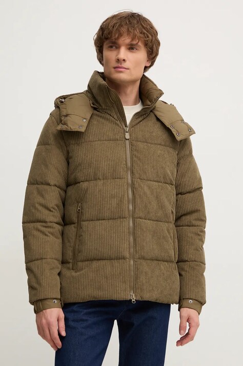 Яке Save The Duck ALBUS в зелено зимен модел D30942M.VELY19