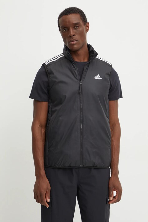 adidas vesta Essentials barbati, culoarea negru, de tranzitie, IZ0505