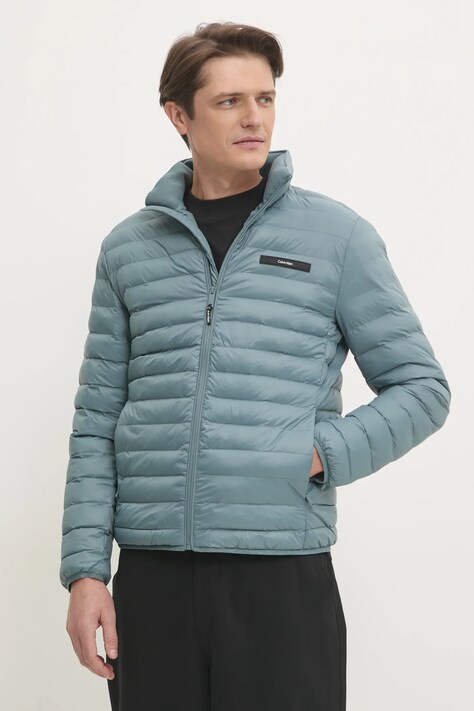 Куртка Calvin Klein чоловіча колір зелений перехідна K10K113474