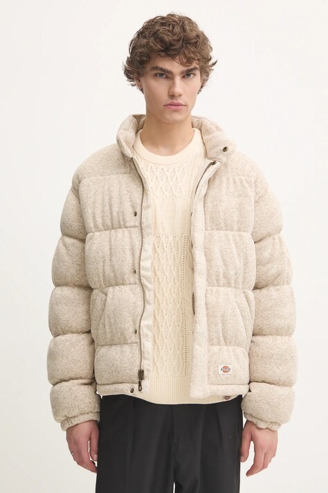 Dickies kurtka BAKER męska kolor beżowy zimowa DK0A4Z38