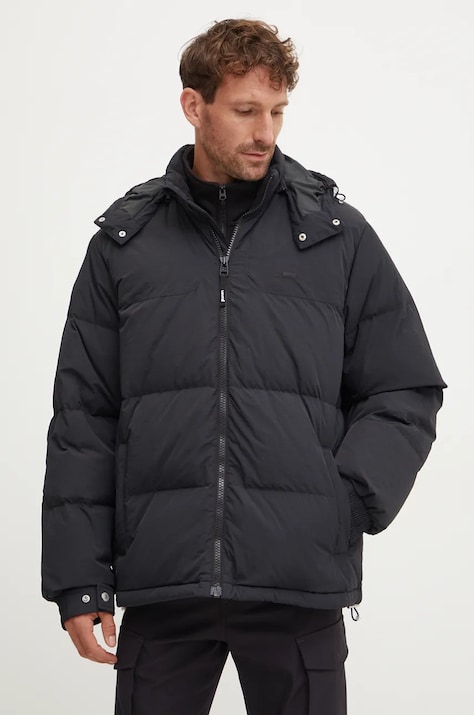 Levi's geaca de puf barbati, culoarea negru, de iarna, A8557