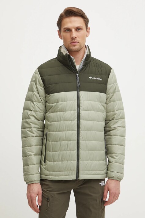 Columbia kurtka sportowa Powder Lite II kolor zielony 2086964