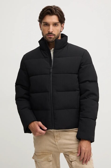 Calvin Klein geacă barbati, culoarea negru, de iarna, K10K113458