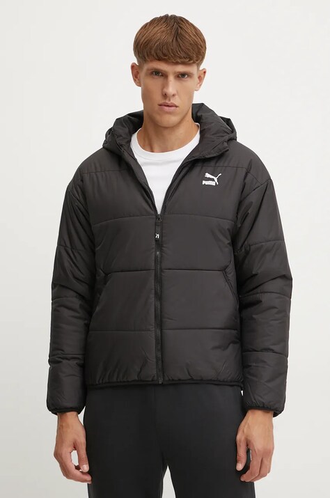 Puma geaca barbati, culoarea negru, de iarna, 621675