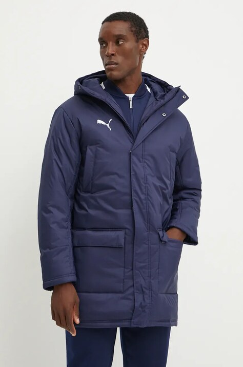 Puma geaca barbati, culoarea albastru marin, de iarna, 658569