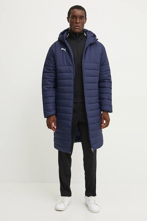 Puma geaca barbati, culoarea albastru marin, de tranzitie, 658739