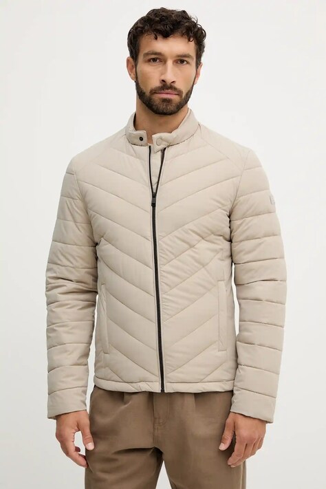 Μπουφάν Guess χρώμα: γκρι, M4YL05.WG9O2