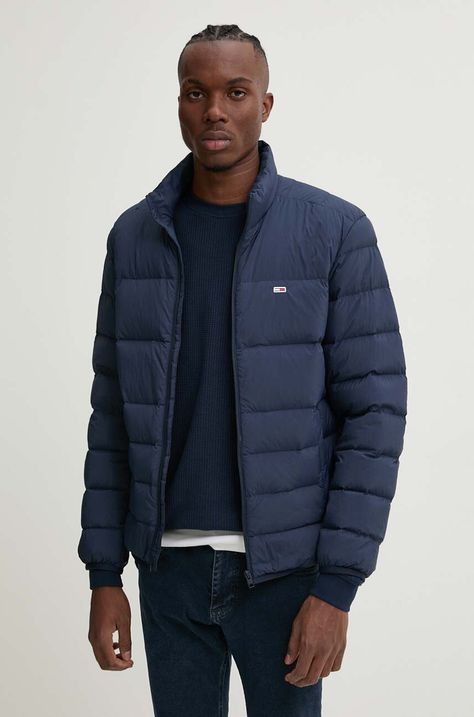 Tommy Jeans piumino uomo colore blu navy DM0DM20686