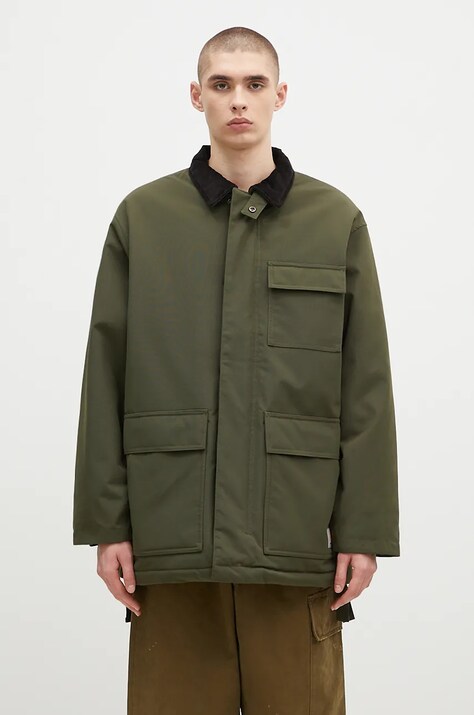 Куртка Carhartt WIP Clarton Coat мужская цвет зелёный переходная I033870.2JBXX