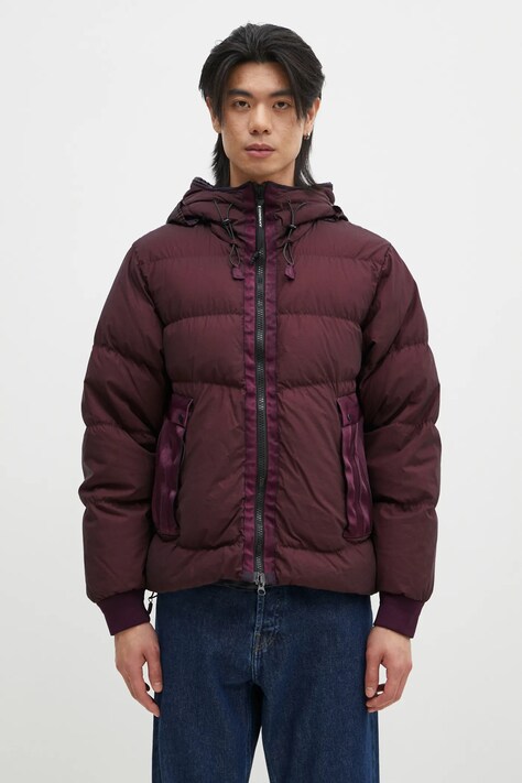 C.P. Company kurtka puchowa Outerwear Medium Jacket In Bi-Tm męska kolor fioletowy zimowa 17CMOW266A110185G