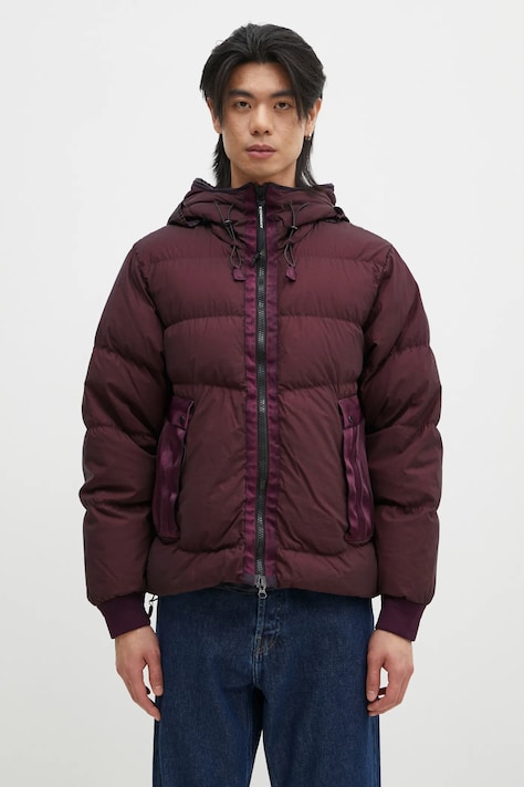 Пухова куртка C.P. Company Outerwear Medium Jacket In Bi-Tm чоловіча колір фіолетовий зимова 17CMOW266A110185G