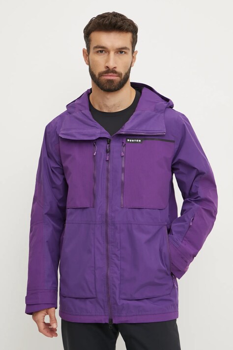 Burton geaca Frostner culoarea violet, 214691