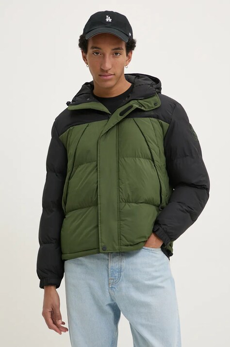 Timberland geaca barbati, culoarea verde, de iarna, TB0A6267EIO1