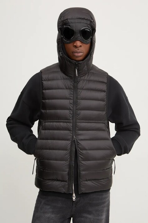 Péřová vesta C.P. Company černá barva, 17CMOW074A006099A