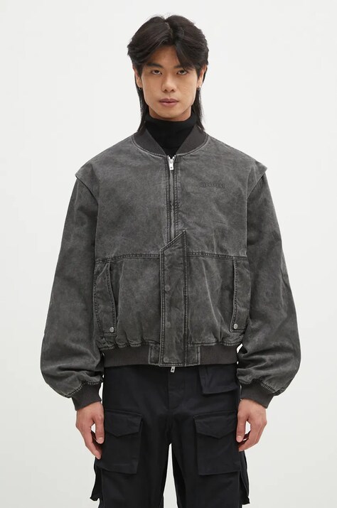 Represent bomber jacket Inset Sleeve Bomber men’s black color MLM1034.230