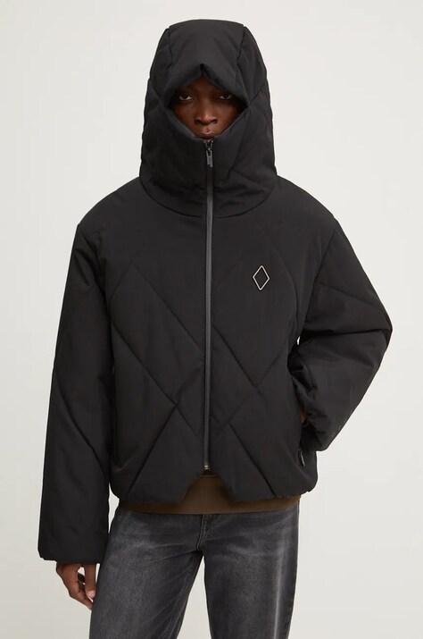 Яке A-COLD-WALL* Shiro Hooded Puffer Jacket в черно зимен модел ACWMO261