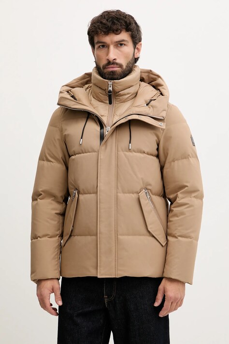 MACKAGE geacă de puf culoarea bleumarin, de iarnă, GRAYDON