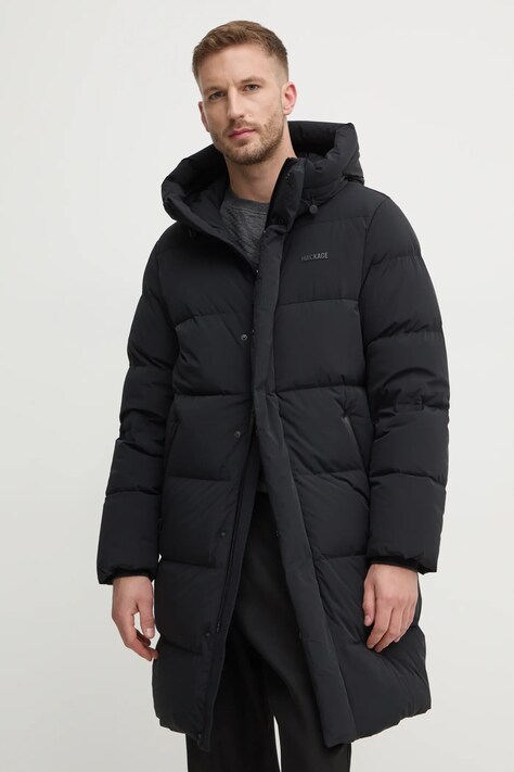 MACKAGE geacă de puf bărbați, culoarea negru, de iarnă, ANTOINE-CITY