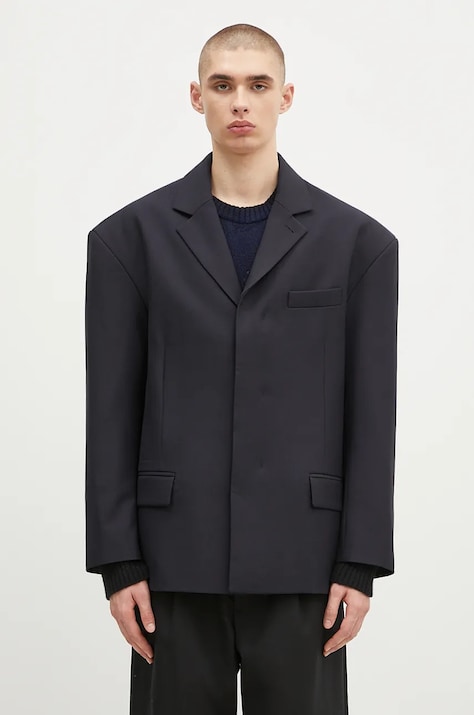 032C wool blend blazer Orion Suit Jacket navy blue color F24-MRW-2001-300