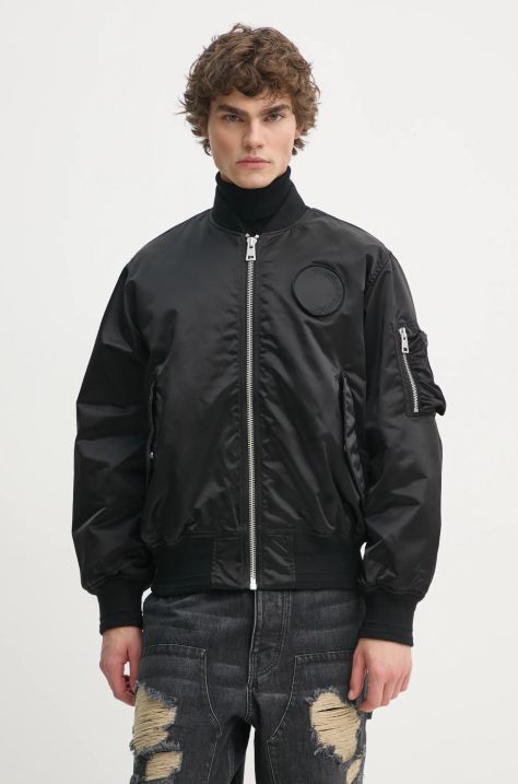 Études Studio geaca bomber barbati, culoarea negru, de iarna, H24MMOUT722