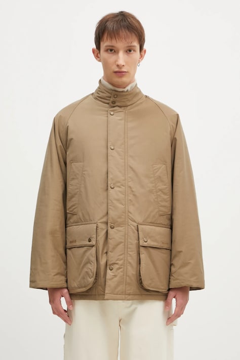 Куртка Baracuta Barbour x Baracut OS Casual Bedale мужская цвет зелёный переходная BRCPS1094