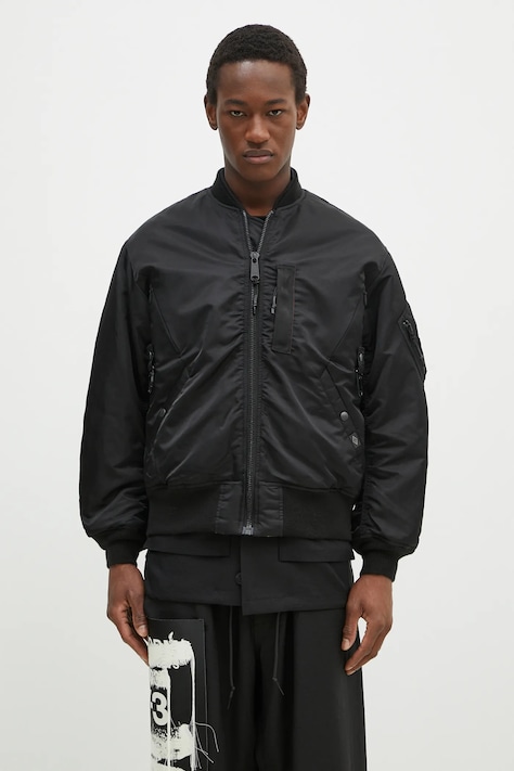 Manastash giacca bomber Extra Mile MA-1 uomo colore nero  7924252014